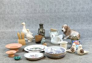 Diverse porslin  keramik.