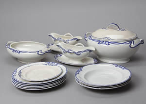 Villeroy Boch. Blå Olga service 13