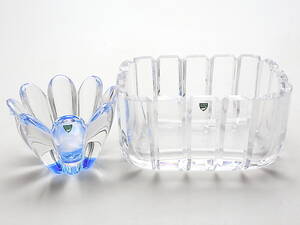 SKÅLAR, 2 st, glas, Orrefors.
