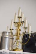 Sjuarmat adventsljusstake