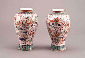 To kinesiske vaser af porcelæn 2