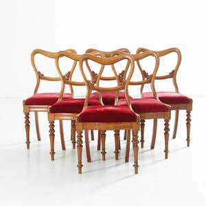 Stolar 6 st 1800-tal