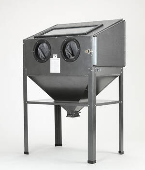 Sandblæsningskabine med tilbehør Denne vare er sat til omsalg under nyt varenummer 4473734