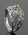 18Kt Old-cut Diamond Ring approx. 0.80ct