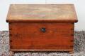 Kista med plant lock, allmoge, 17800-tal