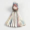 Dessertskedar silver