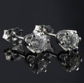 Par brillant ørestikker ca. 1.50 ct. SI1.