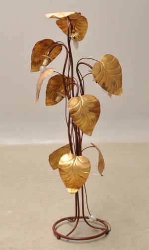 Standerlampe.