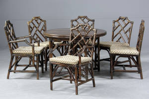 Spisestue i bambus 7