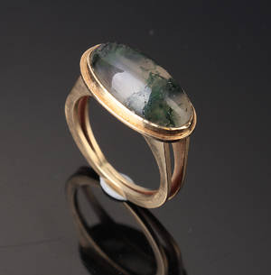 Jørgen Larsen. Mosagat guldring