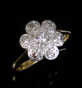 Vintage diamantring