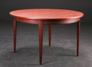 Omann Junior. Cirkulært spisebord, model 55, teak 4 