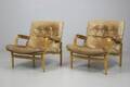 BRUNO MATHSSON, fåtöljer, ett par, Ingrid, för DUX, 1900-talets andra hälft