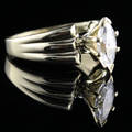 Solitaire ring ca. 0.91 ct.