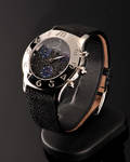 Meyers, Lady Diamonds Chronograph watch model Black Diamond