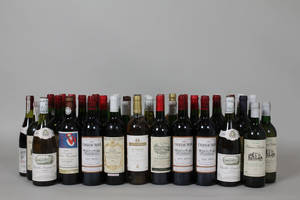 41 fl. rød, hvid og sauterne