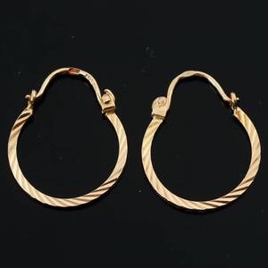 ÖRHÄNGEN 1par, guld 18k, 1.0g