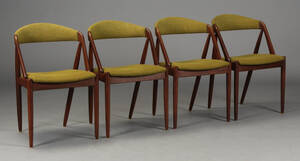 Kai Kristiansen. Spisestole, teaktræ 6 