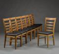 M16216 Otte spisestole af eg 8
