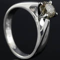 Solitaire ring ca. 1.05 ct.