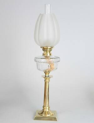 Bordsfotogenlampa, 1800-tal