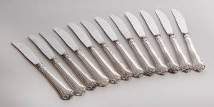 Cohr, Herregård bestik af sølv 12