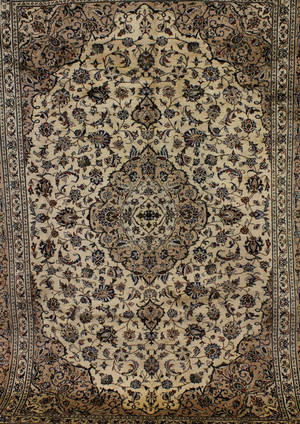 Matta, ljus keshan, Persien, 347x251