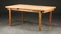 Spisebord af eg, hollandsk udtræk, 1960erne