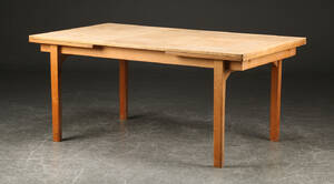 Spisebord af eg, hollandsk udtræk, 1960erne