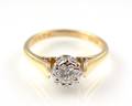 Diamantring, 0.20 ct