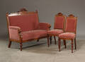 Sofa og to armstole af nyere dato 3  Denne vare er sat til omsalg under nyt varenummer 4348608