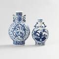 Pilgrimsflaskor Kina 1800-tal