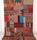 Persisk Patchwork tæppe 263 x 183 cm.