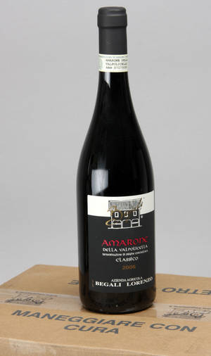 12 flasker Amarone della Valpolicella doc classico, Begali Lorenzo, 2006