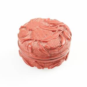 Kinesiskt lackarbete ask