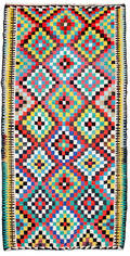 Nordvest persisk kelim, 403x200 cm.