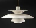 Poul Henningsen. PH5 pendel, hvid