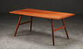 Sofabord af teak og palisander, 1960erne