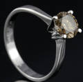 Solitaire ring ca. 1.08 ct.