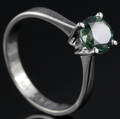 Solitaire ring ca. 1.18 ct.
