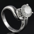 Solitaire ring ca. 2.67 ct.