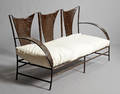 Tre-pers sofa af jern