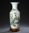 Stor kinesisk vase af porcelæn, 1900-tallet