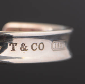 TIFFANY  CO. Sølv armring, fra 1837 Kollektionen
