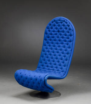 Verner Panton. System 1-2-3 lænestol