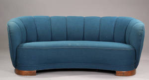 Dansk møbelproducent. Banansofa