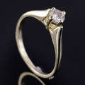 Solitaire ring ca. 0.34 ct.