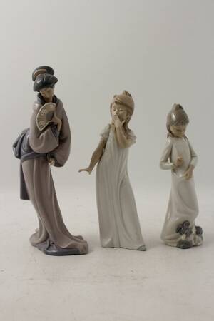 Figuriner, 3 st. NAO