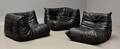 Michel Ducaroy. Togo. Lounge sæt i sort læder 3 Denne vare er sat til omsalg under nyt varenummer 4748833