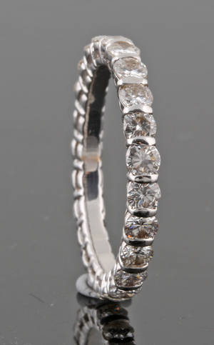 Eternity Diamond ring approx. 1.90ct